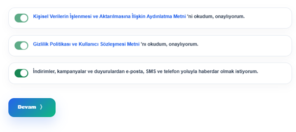 Devam Butonu